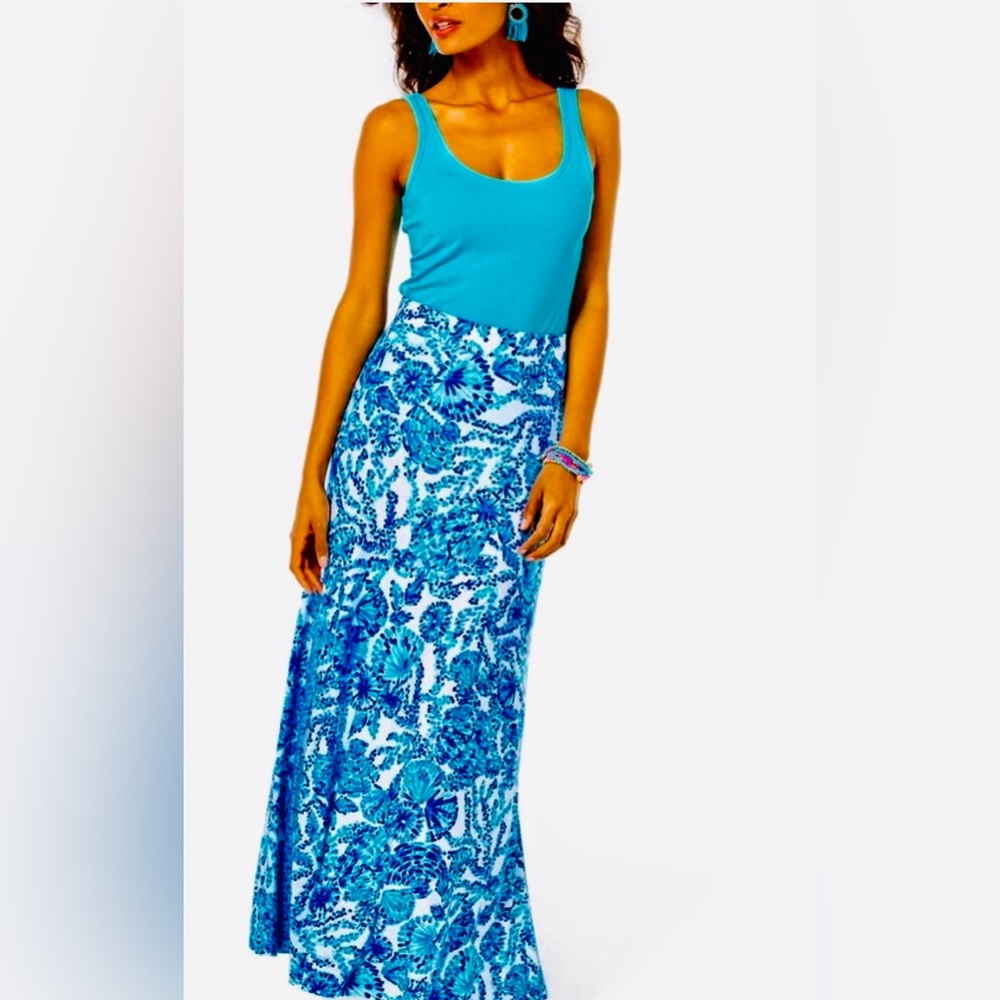 Lilly Pulitzer Adea maxi skirt size xs